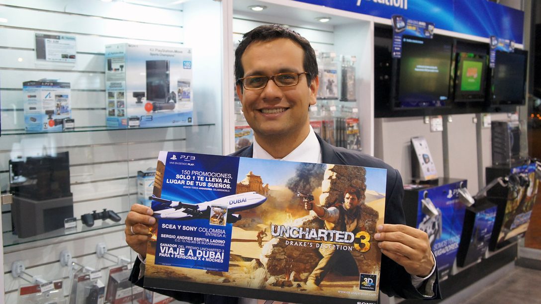 Ya tenemos ganador del viaje a Dubai con UNCHARTED 3