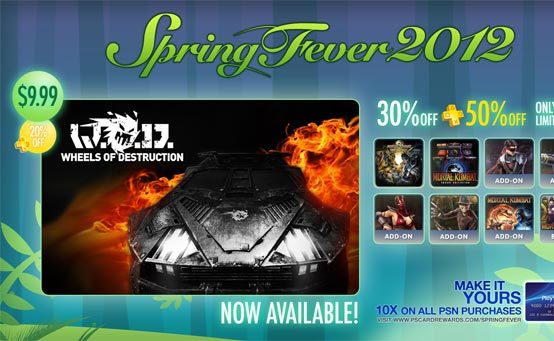 La Fiebre de la Primavera continúa esta semana con Wheels of Destruction y descuentos en Mortal Kombat