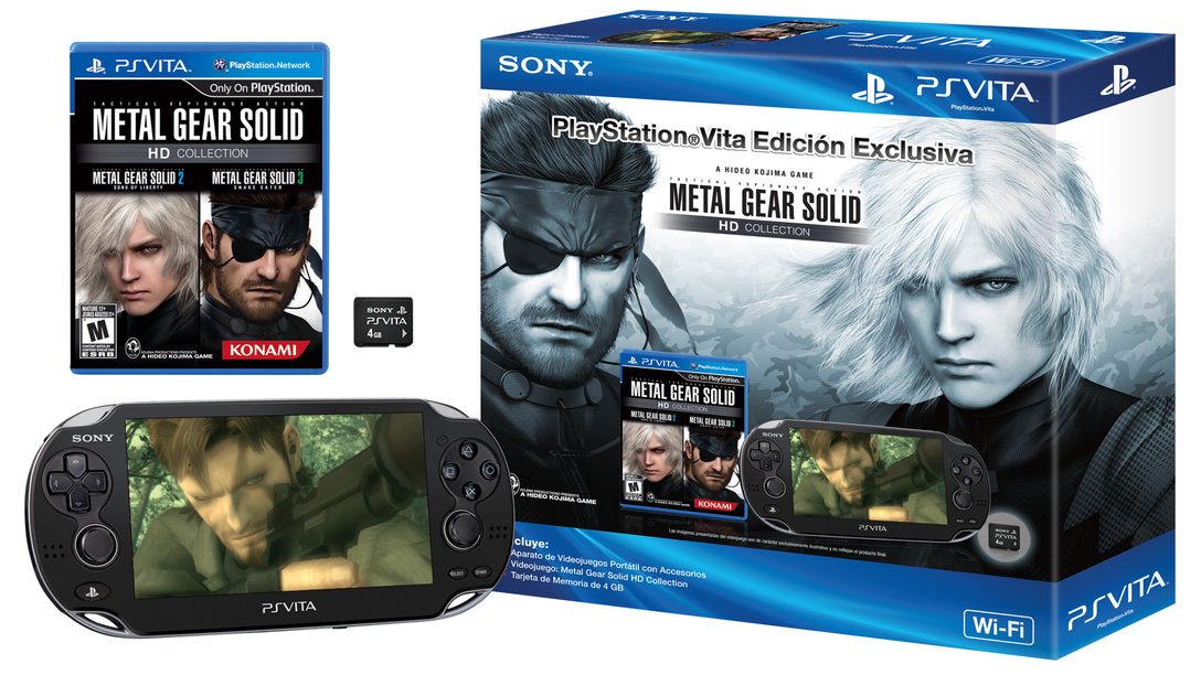 PlayStation Vita Edición Exclusiva: Metal Gear Solid HD Collection