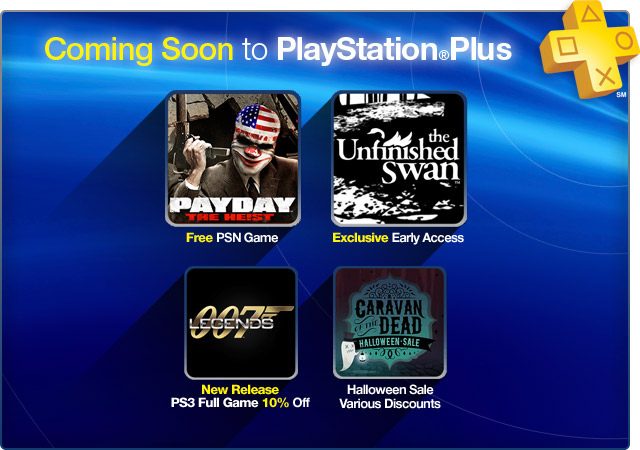 Actualización de PlayStation Plus: PAYDAY The Heist, gratis para los suscriptores