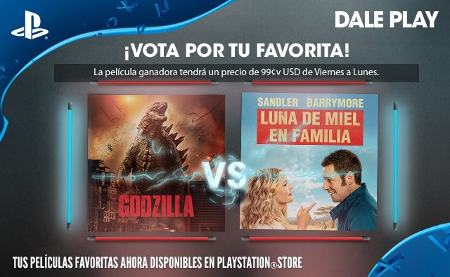 Vota por tu favorita: Godzilla X Luna de miel en familia