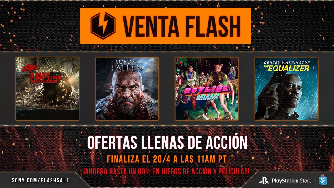 Venta Flash Exclusiva para México: Ofertas en Acción, Juegos y Películas