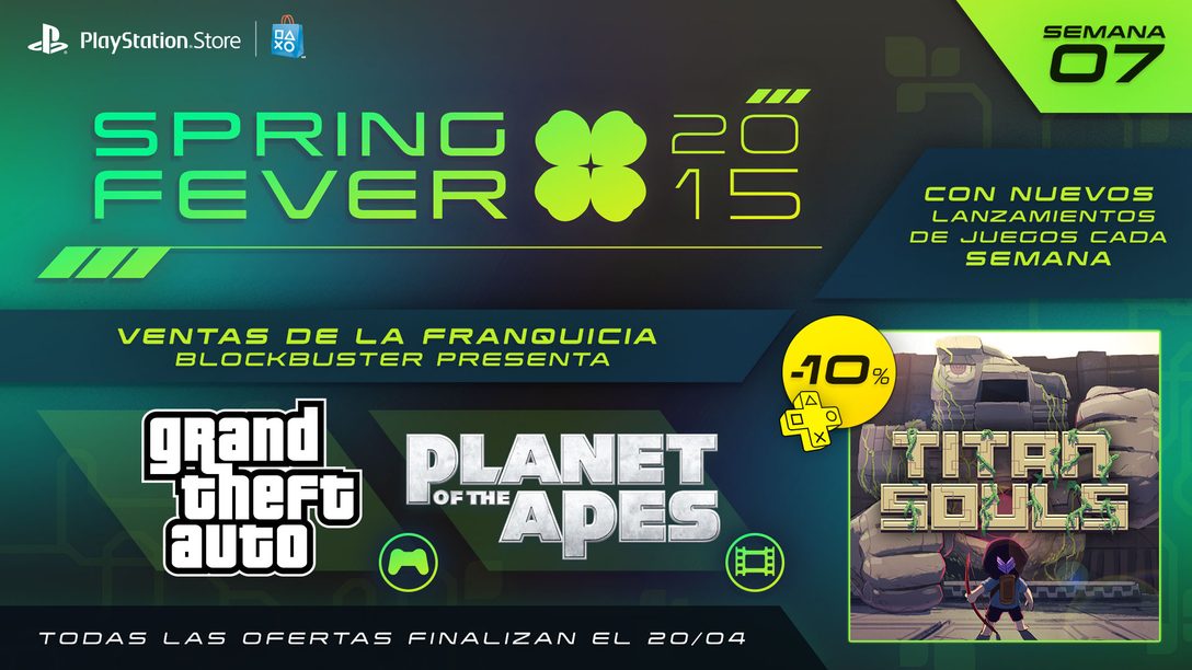 Spring Fever Séptima Semana: Titan Souls a la Venta Hoy y Ofertas de GTA Games