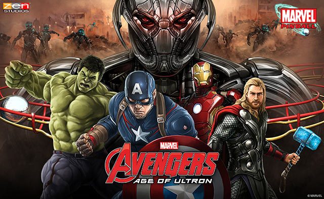 Anunciando Avengers: Age of Ultron Pinball