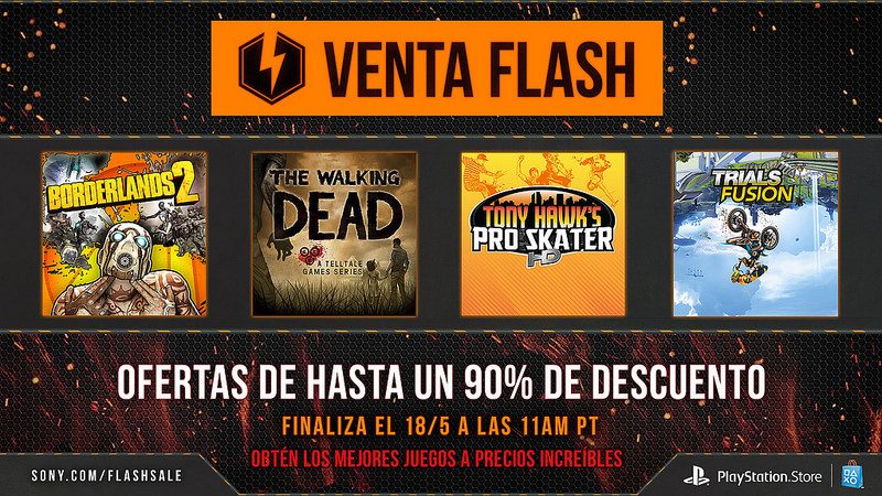 Venta Flash de Mayo: Ofertas de hasta el 90%