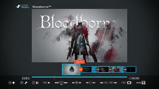 Bloodborne: nuevo tema SHAREfactory y notas del Patch 1.04