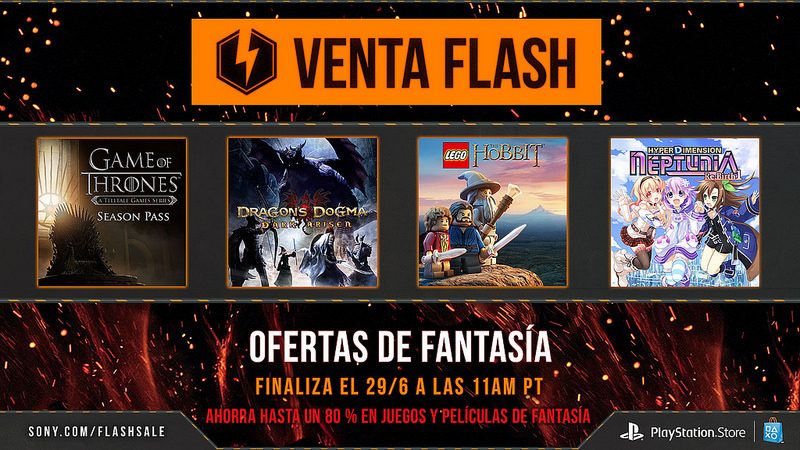 Venta Flash: Ofertas de Fantasía