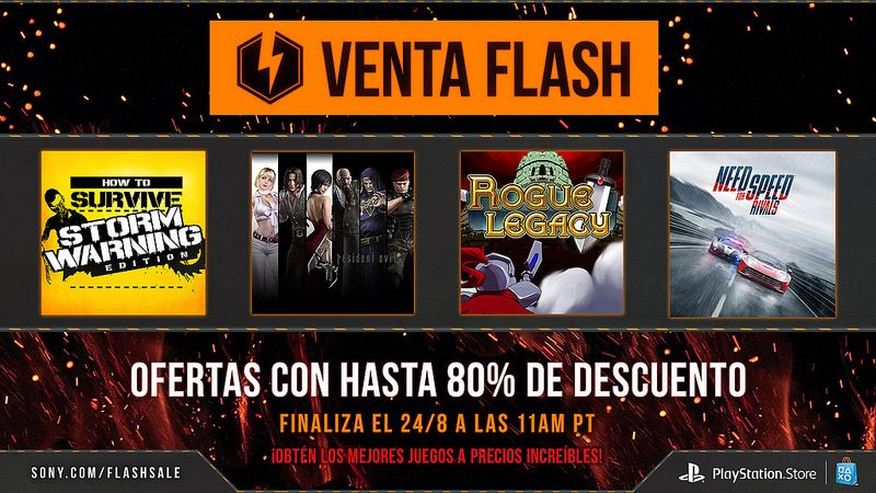 Venta Flash: Ofertas con hasta el 80% de descuento