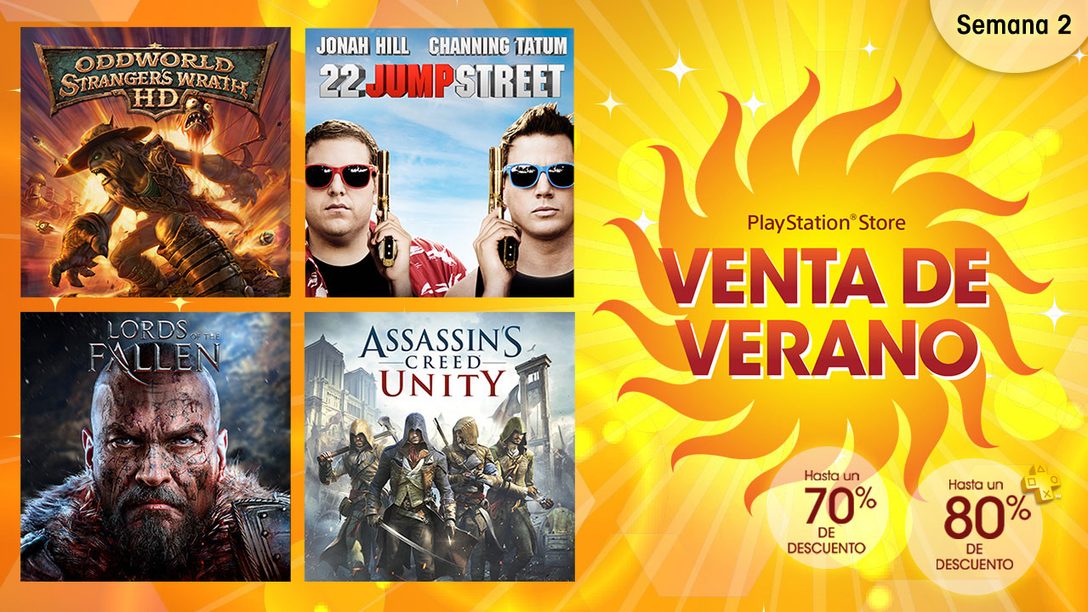 Segunda semana de la Venta de Verano de PlayStation Store México