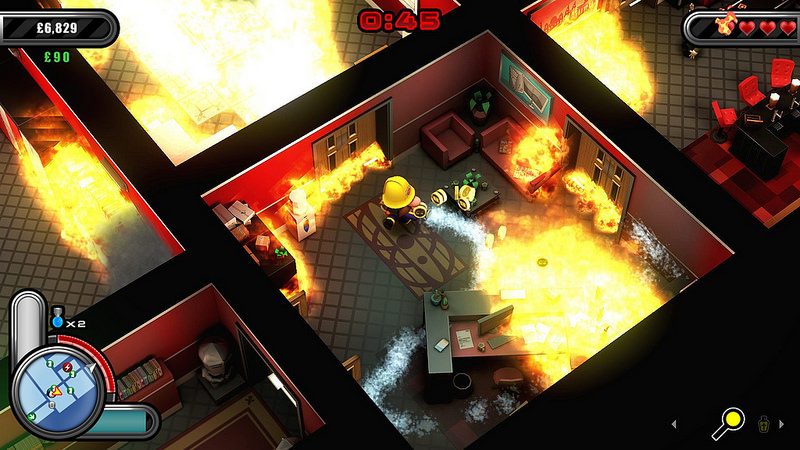 Flame Over, el aclamado juego de tipo rogue y lucha contra incendios, llega a PS4 la próxima semana