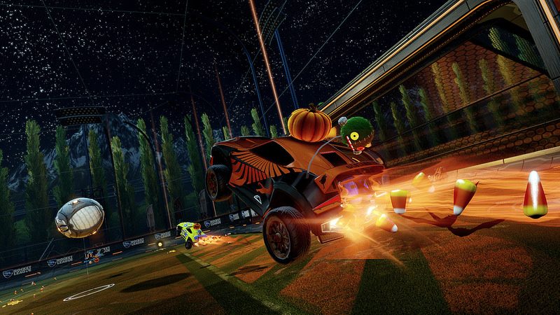 Productos gratuitos para Halloween vienen a Rocket League