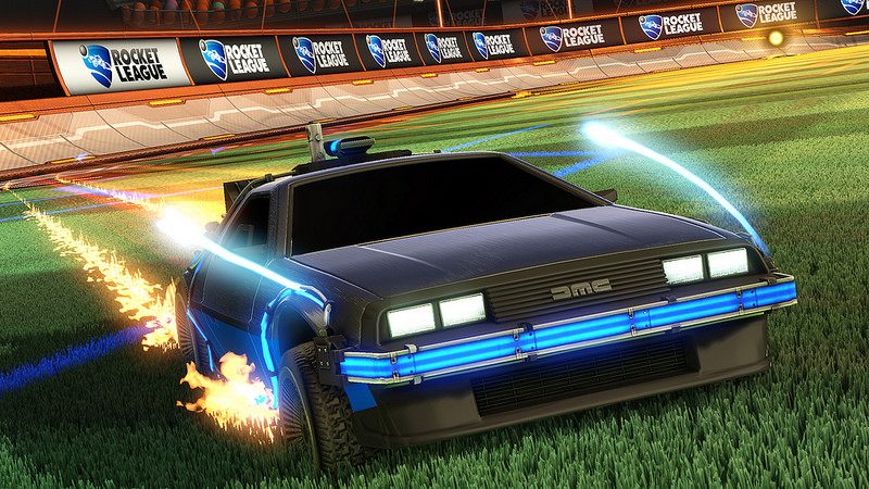 Rocket League hace su Back to the Future