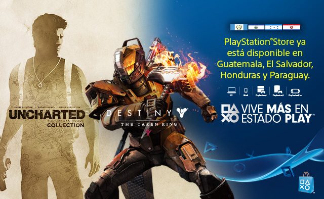 PlayStation Network ya está disponible en Guatemala, El Salvador, Honduras y Paraguay