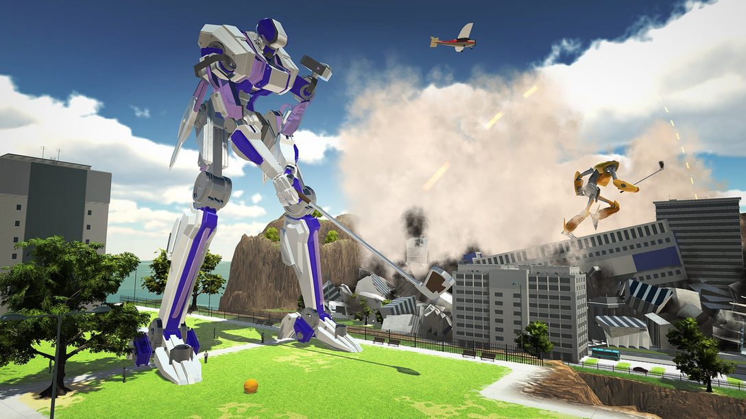 Bienvenidos a 100ft Robot Golf, disponible en PS4 el próximo año