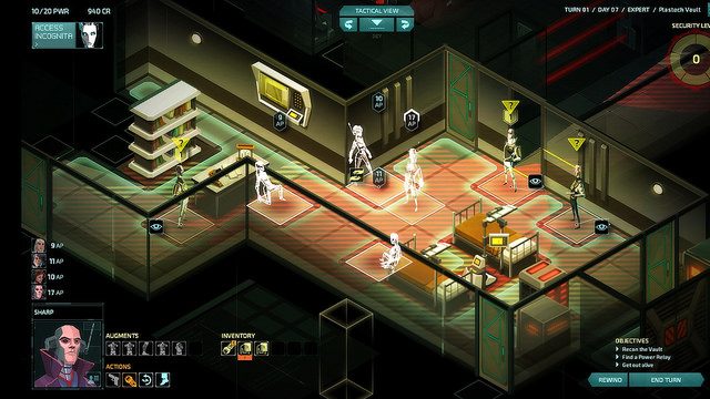 Invisible, Inc. y Balancear el Modo Infinito