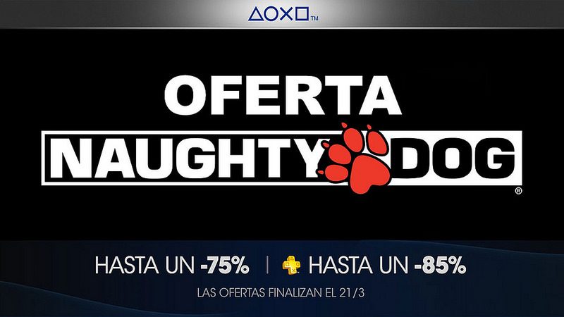 Oferta Naughty Dog para México