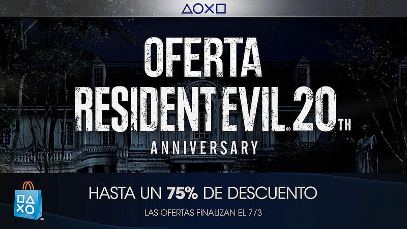 Oferta Resident Evil 20th Anniversary para LATAM