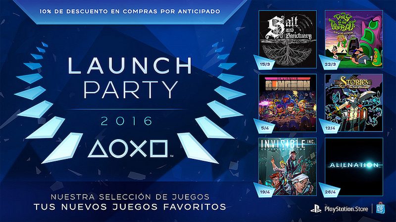 Presentamos Launch Party en PlayStation Store: seis semanas, seis nuevos juegos