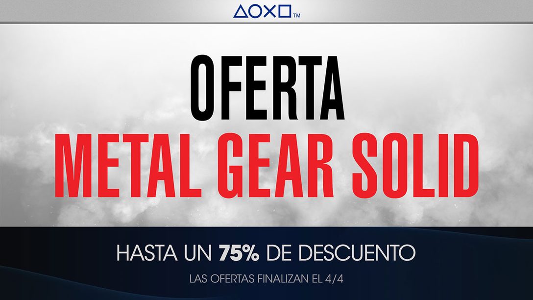 Oferta Metal Gear Solid para LATAM