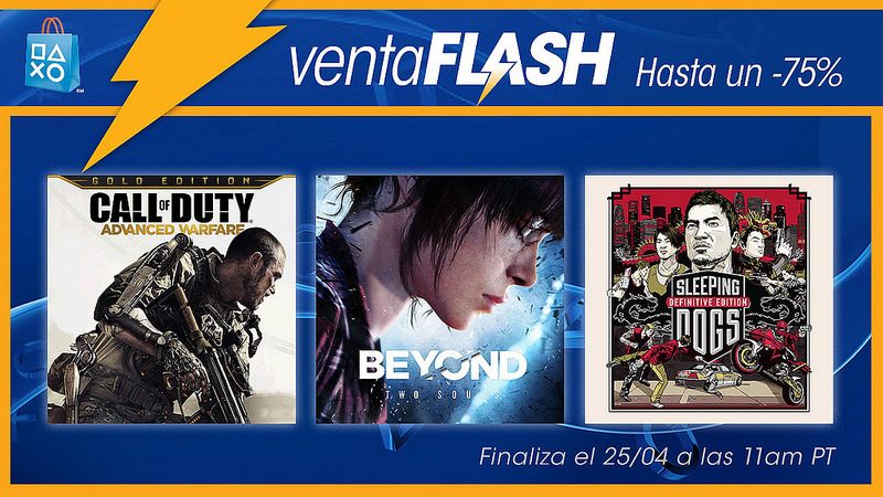 Venta Flash: Ofertas de juegos y películas de acción para LATAM