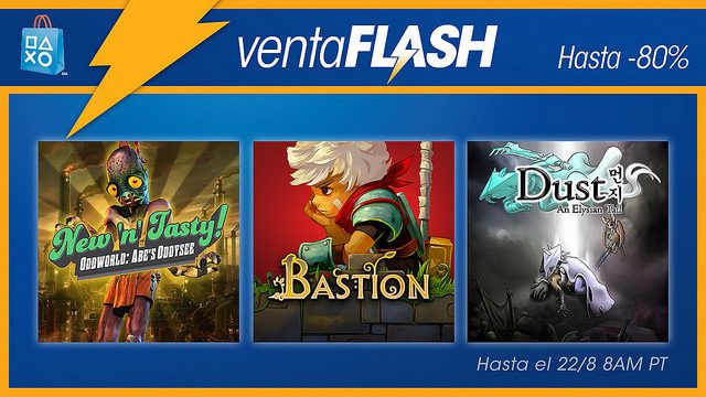 Venta Flash desde ya: Ahorren hasta un 80 % en juegos de Otro Mundo