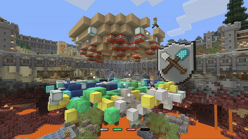 Tumble, el mini juego de Minecraft, disponible desde hoy en PS4, PS3 y PS Vita