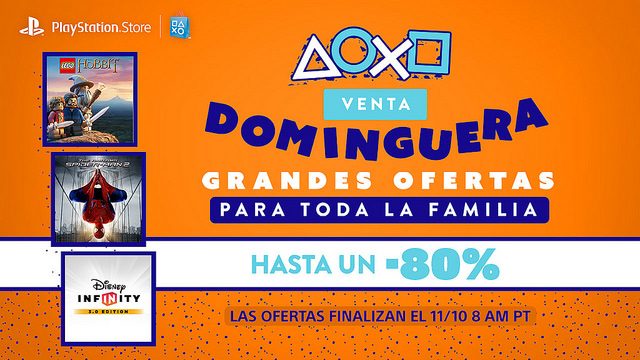 Celebren una semana en familia con descuentos de hasta 80 % en títulos seleccionados