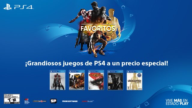 Grandes juegos de PS4 a un precio especial por tiempo limitado