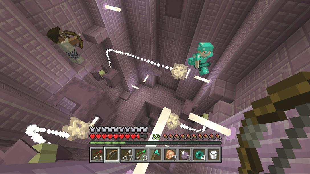 Alcen vuelo en Minecraft con su actualización de fin de año