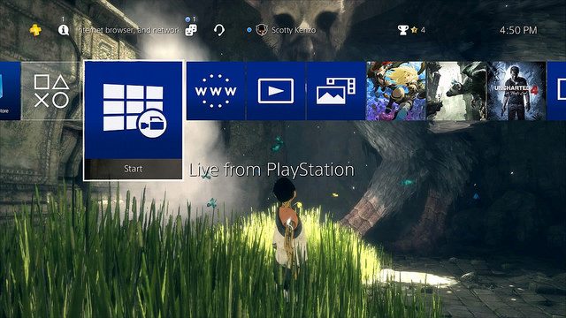 Actualización del sistema 4.50 de PS4. Detalles de las funciones