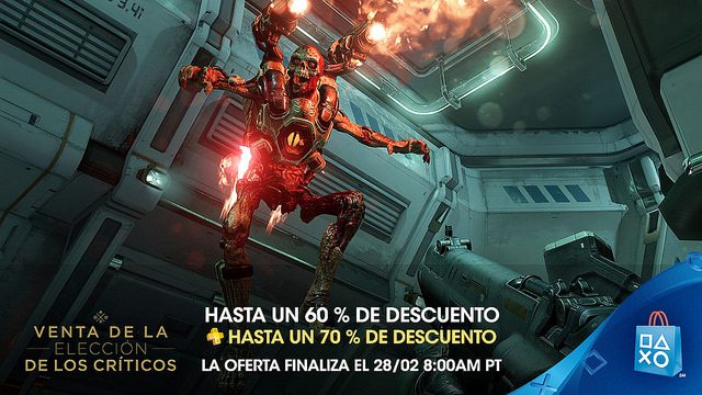 Venta de la Elección de los Críticos con descuentos de hasta 60 % y 70 % con PS Plus