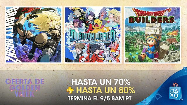 Oferta Golden Week, ¡descuentos de hasta el 70% y 80% con PS Plus!