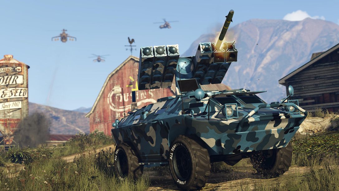 La actualización más reciente de GTA Online, Gunrunning, llega el 13 de junio