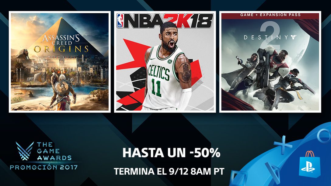 Celebren Los Game Awards Con Hasta 50% de Descuento