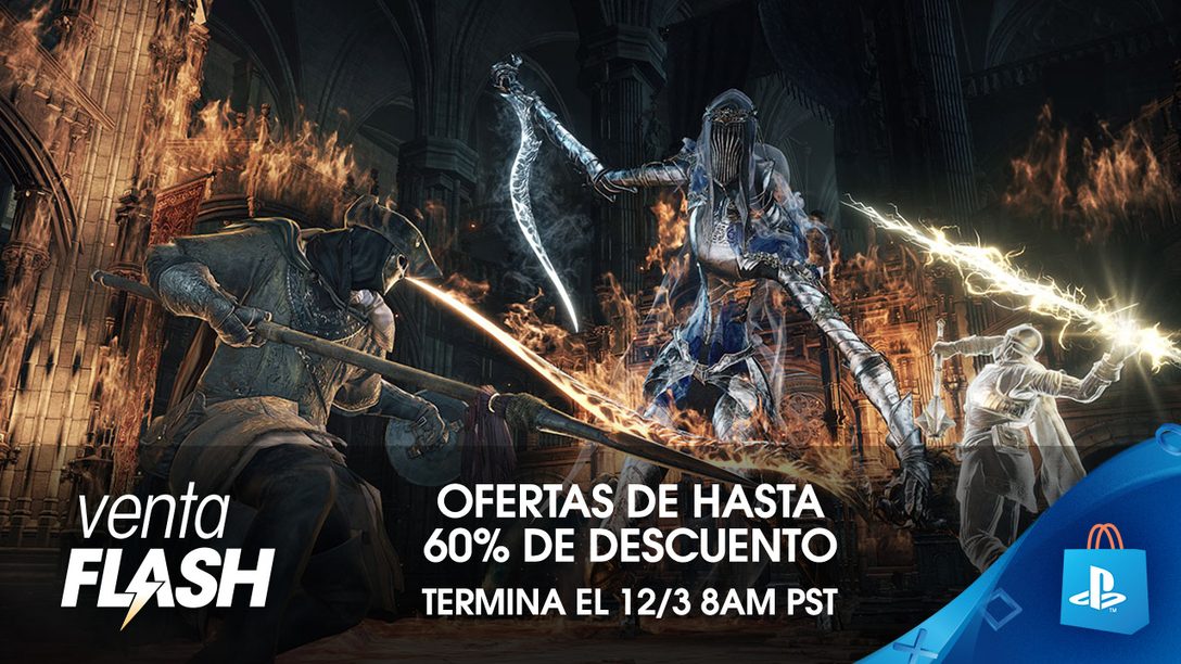 ¡Ya Llegó la Venta Flash de Marzo! Ahorren Hasta 60% en PS Store