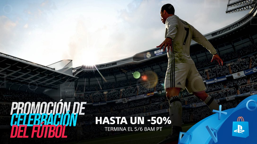 Ahorren hasta un 50% en la Promoción de Celebración del Fútbol de PS Store