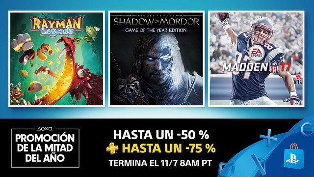 Dos Semanas de Grandes Descuentos en la Promoción de Mitad del Año de PS Store