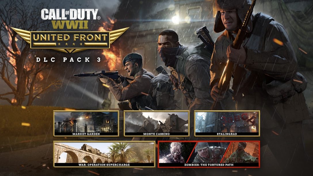 Anunciado Call of Duty: United Front, el Tercer Paquete DLC de Call of Duty: WWII