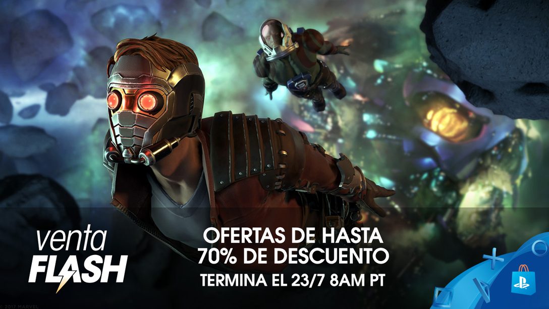 Venta Flash: Ahorren hasta 70% en PS Store