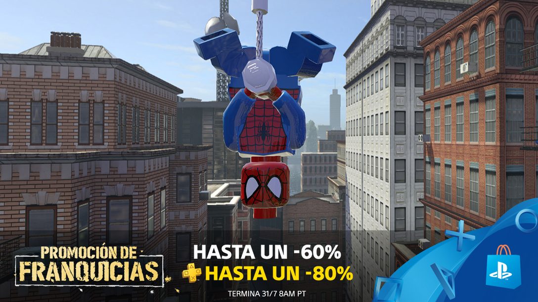 Promoción de Franquicias de PS Store: Hasta 60% de Descuento (80% para PS Plus)