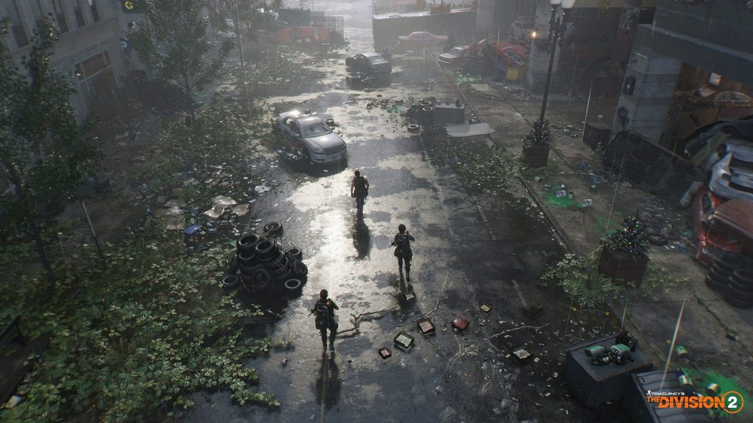 La Construcción y Destrucción a Escala Completa de una Ciudad en The Division 2