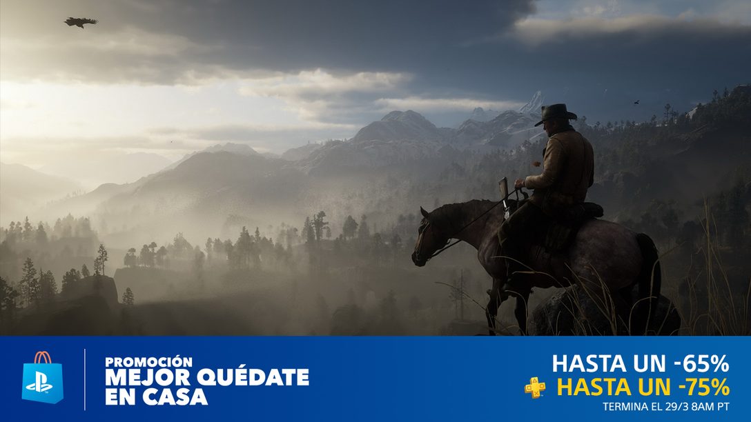 Disfruten la Promoción Mejor Quédate en Casa con hasta un 65% de Descuento en PS Store