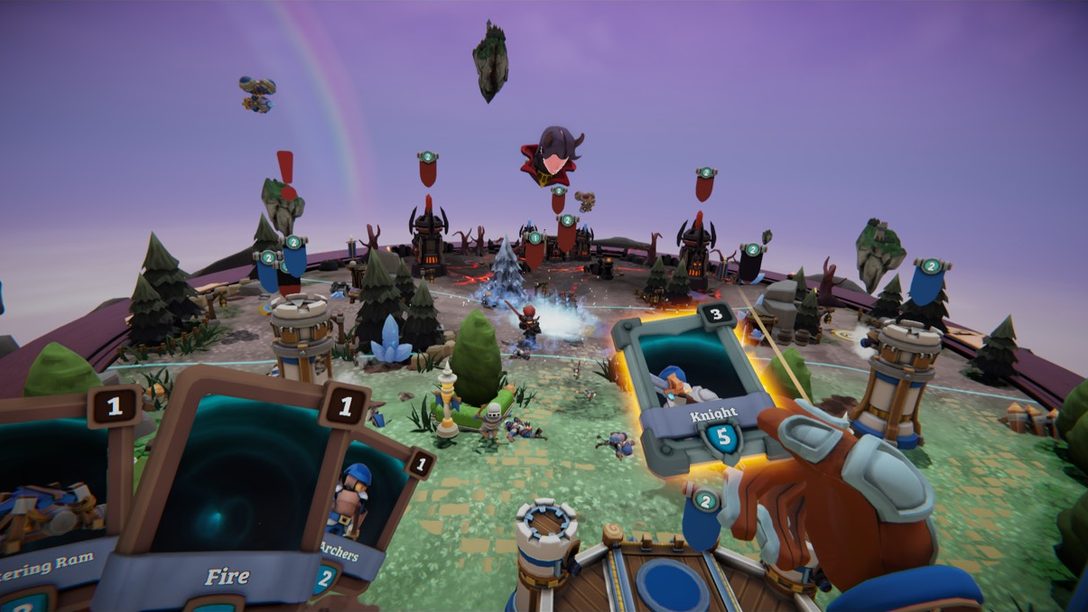 Conquisten el Campo de Batalla VR en Skyworld, Disponible el 26 de marzo en PS VR