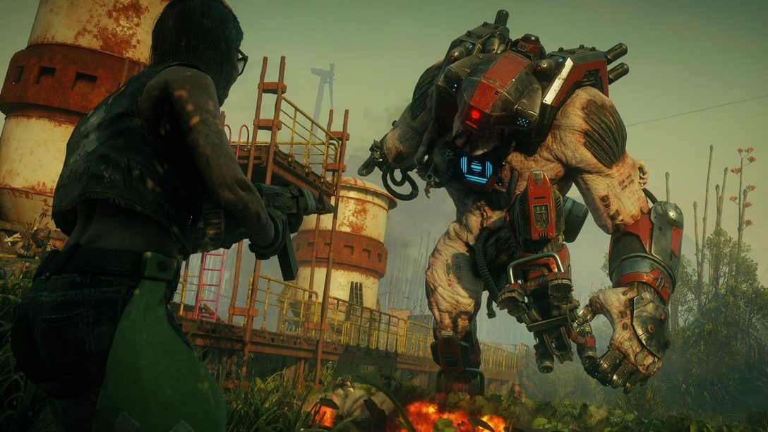 Combinen Armas y Superpoderes para Crear Impresionantes Combos en Rage 2