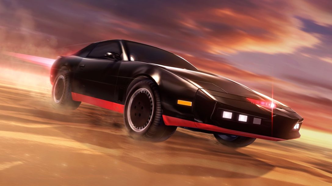 Conociendo a K.I.T.T. de Knight Rider en Rocket League