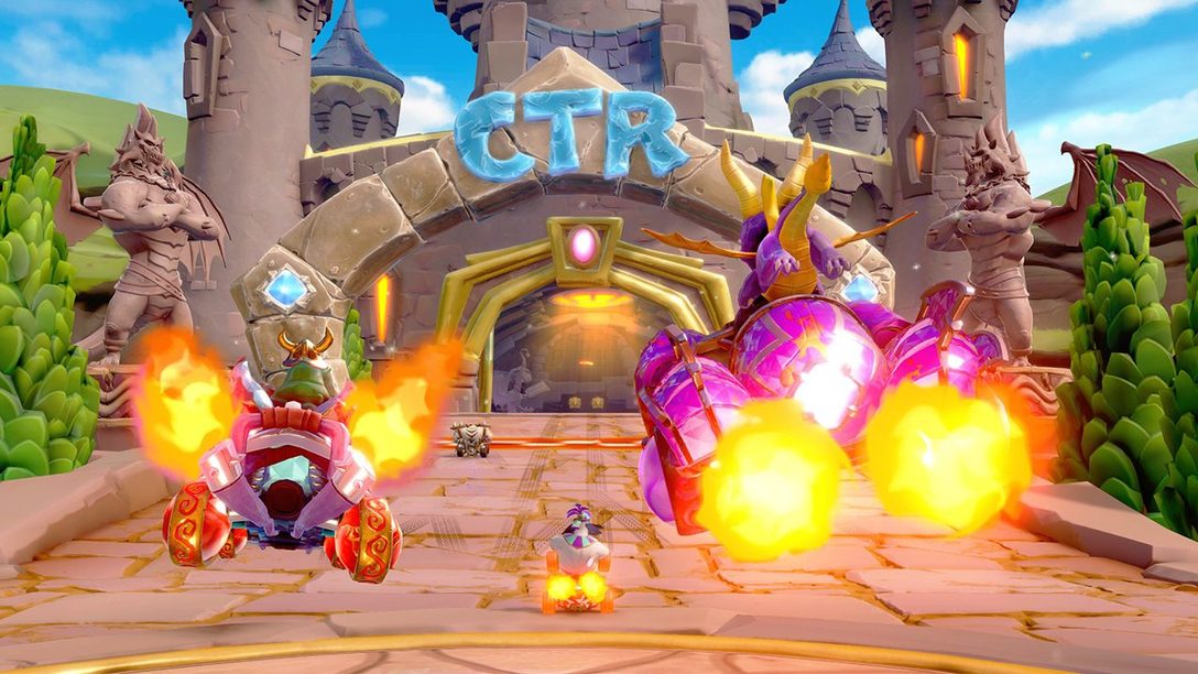 Spyro se Desliza Hacia CTR Nitro-Fueled en el Nuevo Grand Prix