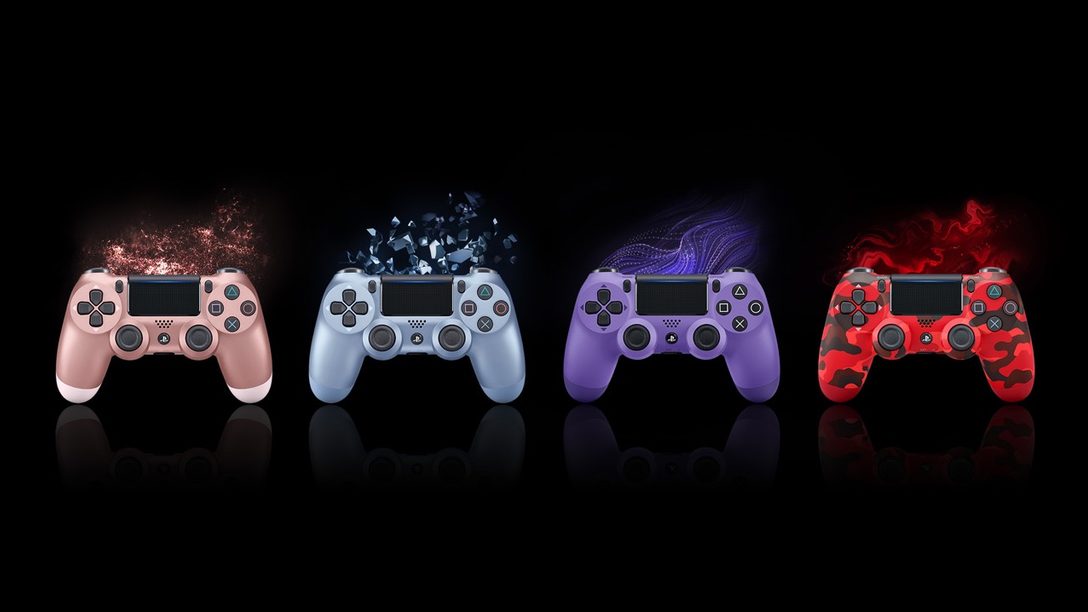 Conozcan los Cuatro Nuevos Controles Inalámbricos DualShock 4