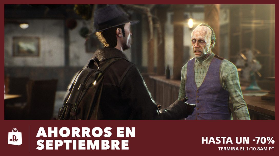 Ahorren hasta un 70% Durante la Venta de Ahorros de Septiembre de PS Store