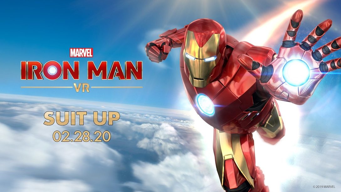 ¡Marvel’s Iron Man VR estará disponible el 28 de febrero de 2020!