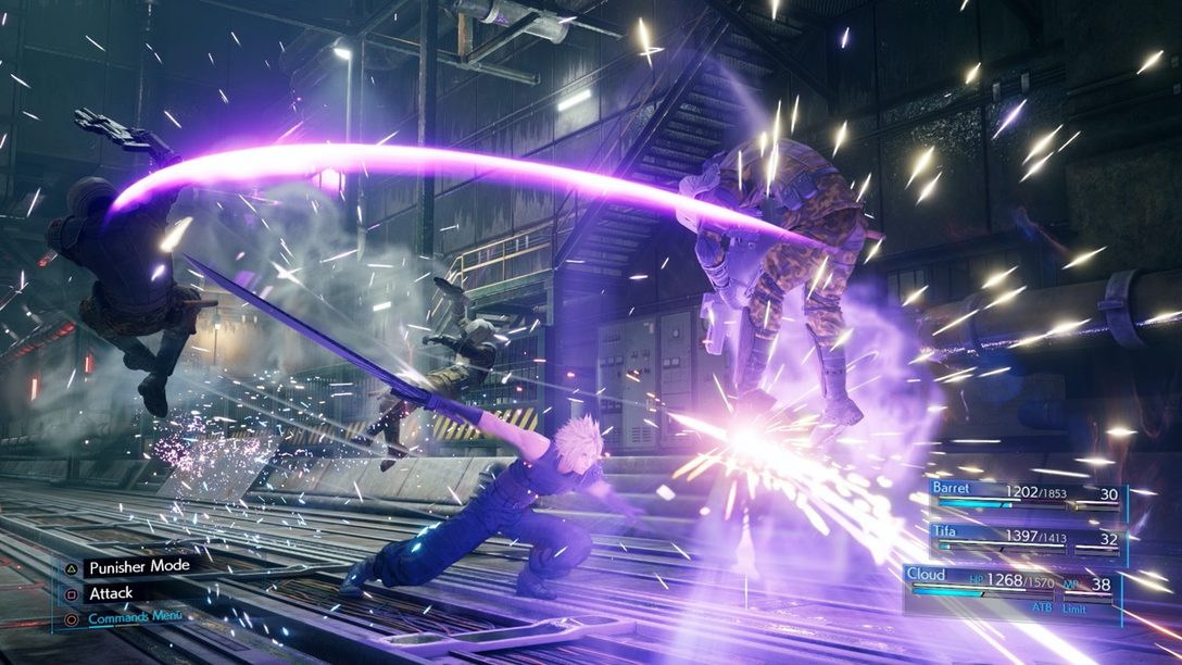 Nuevas Imágenes de Final Fantasy VII Remake Presentan a Cloud, el Combate y Más